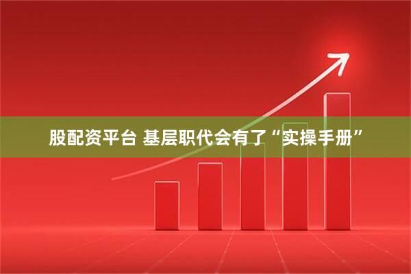 股配资平台 基层职代会有了“实操手册”